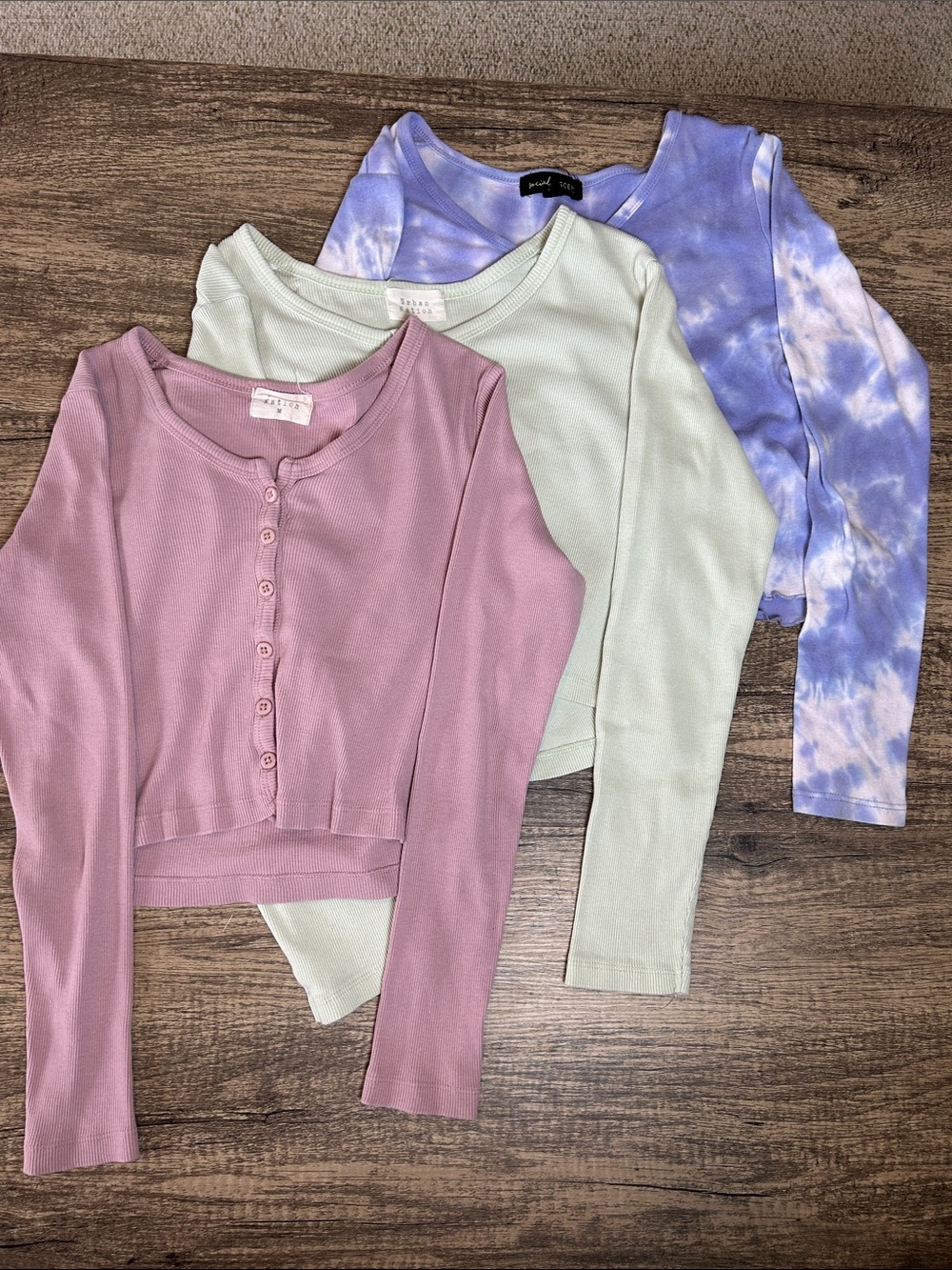 Bundle Pastel Cropped Sweaters - Picture 1 of 7